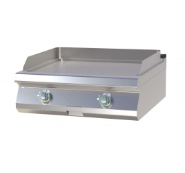 2 zónás RedFox asztali elektromos rostlap sima, krómozott sütőfelülettel